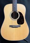 Martin D-28 Satin Dreadnought Acoustic Guitar Vintage Natural Satin W  Case