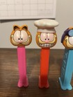 Set Of 6 Garfield Pez Dispensers 1990-98