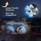 Super 30 Series Torque Converter Driver Clutch For 196cc 212cc Coleman Go Kart