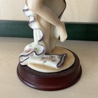 Stunning Art Deco Porcelain Beautiful Lady Figurine 13  Tall Absolutely Gorgeous