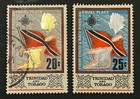 Travelstamps  1969 Trinidad   Tobago Stamps Sc  152-153 Colonial Flag map Used
