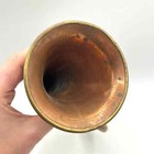 Vintage Bugle Copper Brass Two Tone Metal Military Army Cavalry Bugle