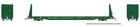 Ho Marine Industries Bulkhead Flatcar  Ice - Ex-bcr Patch  Single Car