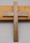 9  Wooden Ash Wood Cross Hand Made