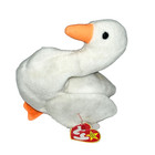 Rare Multiple Errors Retired Ty Beanie Baby  Gracie  The Swan  Pvc Pellets 1996 