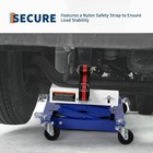 450lbs Low Profile Transmission Jack 7 -23  Auto Repair Lifting Jack W  4 Wheels