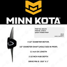 Minn Kota Prop Mkp-40  2321170  1378171  1865040  4 1 2  Quest Models Power Prop