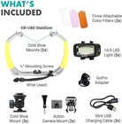 Movo Xl Underwater Scuba Diving Rig Bundle W  2 Waterproof Led Lights For Gopro