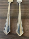 2-vintage Antique Oneida Community Par Silver Plate Forks