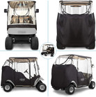 Golf Cart Enclosure For 2 Passenger Ezgo Txt rxv  Waterproof Transparent Storage