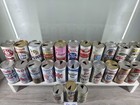 Vintage Beer Can Lot Of 25 No Exact Doubles  Aluminum steel   30 