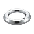  10  Round Chrome Bezels   Covers 2 5  Led Side Marker Clearance Lights