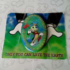 Jiminy Cricket Earth Day 2001 Environmentality Pinocchio Disney Pin Button 13593