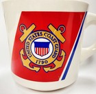 Vintage Military United States Coast Guard 1790 Seal Logo Mug - Unused F19