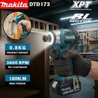 Makita Dtd173z 18v Lxt Brushless Impact Driver Cordless 1869 Lb-ft Torque