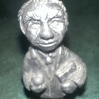 1970   s Michael Ricker Pewter Figure - Lawyer Or Teacher  3-1 4  Tall