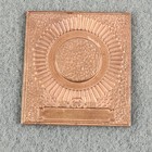 Rare Vintage Police Fire Salesman Sample Badge Blank  c  Unpunched Plate
