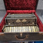 Vintage antique Accordion Atlas Mfg  N y   parts Or A Restoration Project  