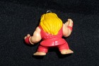 Ken Street Fighter Ii Keychain Figure Alpha Vintage Retro Capcom Chibi Sd