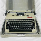 Vintage Olympia Sm3 Deluxe Typewriter In Original Case - Very Nice Tested 1950   s