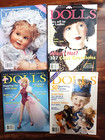 Lot Of 4 Dolls The Collectors Magazine 1998 Vintage Collectable