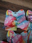 Jojo Siwa Large Hair Bow Clip Rainbow W unicorns   Multicolor Metallic   Diary