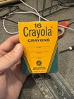 Vintage Crayola Crayons Lot 6 Binney Smith Box Vintage Years 85  87  90   Older