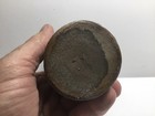 Small Antique Hollis   Son Stoneware Blacking   Polish Bottle 