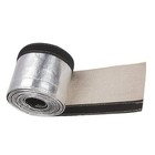 1  3 4 metallic Heat Shield Sleeve Insulated Wire Hose Cover Wrap Loom Tube 10ft