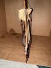 Vintage 90 s Hand-made Wooden Multi Masted And Sailed Model Boat