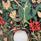 Vintage Victorian Antique Table Lamp Bronze Color W Finial 18   