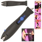 Samurai Shark Tungsten Carbide Knife Sharpener Retractable Blade Scissors Tool