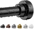 Shower Curtain Rod  27-76 Inch Adjustable Spring Tension Shower Rod