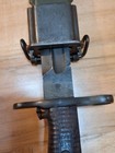 Wwi-wwii Era Springfield Armory Usn Mk1 1920 Bayonet Us Mk1 Scabbard Very Good