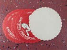 Lot 10 Vtg Drink Coasters Gulliver Eastern Provincial Airline Eastern Atlantic