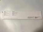 New Original Apple Watch Sport Band 38mm 40mm 41mm Black 1st Gen With Silver Pin