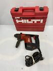 Hilti Te5 Corded Rotary Hammer Drill With Case    Bits  Tested   Ready To Use