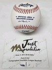 Juan Cruz Signed Auto Rawlings Official League Baseball Cubs Coa