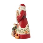 Jim Shore Heartwood Creek  Santa With Pet Cats   Dogs Figurine