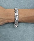 Solid 925 Heavy Sterling Silver Cuban