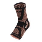 Copper Ankle Support Brace Stabilizer Compression Sleeve Socks Foot Pain Relief