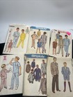 Lot Of 21 Vintage Toddler Boys    Clothes Sewing Patterns Suits Pjs Kids 1950-70s