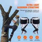 Tree Climbing Spikes Set Pole Spurs Gear Aluminum Adjustable Climber Gaffs