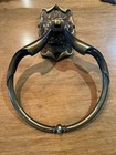 70   s Amerock Ornate Antique Brass Bathroom Towel Bar Toilet Paper Holder