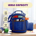 Yarn Bag  Crochet Organizer With Accessories Case  Yarn Storage Organizer     Roya
