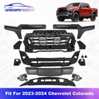 Front Bumper Assembly Grille Fog Light For Chevrolet Chevy Colorado 2023 2024