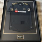 2018 Lafc Team Signed Adidas Soccer Jersey Framed Mls Autographed Memorabilia