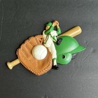Vintage 90   s Burwood Homco Kids Plastic Sports Wall Plaques D  cor  Lot Of 3 