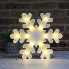 Snowflake Marquee Sign Christmas Lights  Led Night Lights Table   Wall 1pcs