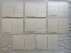 Rare Vintage Postcard Set  B w Photo Series Of Great Britain   004us